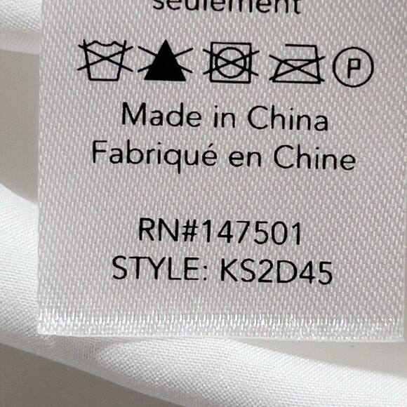 KOBI HALPERIN Claudette Tiered Maxi Dress Women Sz M White Hmmered Sleeveless - Picture 10 of 15